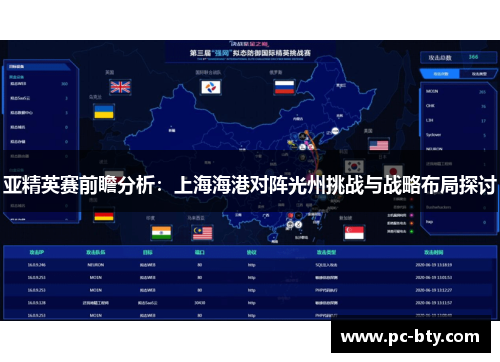 亚精英赛前瞻分析：上海海港对阵光州挑战与战略布局探讨