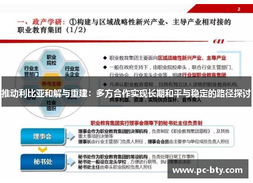 推动利比亚和解与重建：多方合作实现长期和平与稳定的路径探讨
